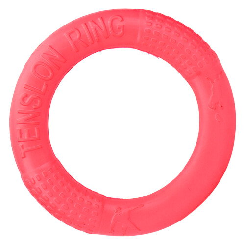 Red Small EVA Pet Pull Ring for Puppy Training & Running 1