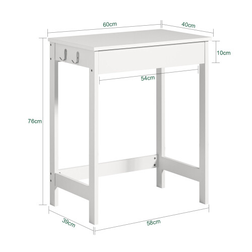 SoBuy Compact Computer Desk Home Office Desk wi... 2