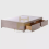 (Grey (with Mattress), 4ft6" Double (with 2 Drawer) ) DIVAN BEDS WITH MATTRESS & HEADBOARD 8