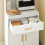 SoBuy Kitchen Trolley Cabinet with Worktop and ... 5