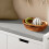 SoBuy Ντουλάπι παπουτσιών με παγκάκι Λευκό 91x30x50 cm 6