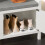 SoBuy Ντουλάπι παπουτσιών με παγκάκι Λευκό 91x30x50 cm 9