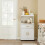 SoBuy Kitchen Trolley Cabinet with Worktop and ... 2