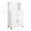 SoBuy Kitchen Trolley Cabinet with Worktop and ... 3