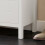 SoBuy Ντουλάπι παπουτσιών με παγκάκι Λευκό 91x30x50 cm 5