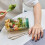 Salad Pod Container - Leakproof with Dressing Capsule, Meal Prep Lunch Box for Fresh Storage 4