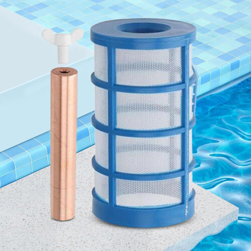 Replacement copper anodes – Floating pool cleaner, solar copper anode, reduces chlorine and irritation 1