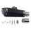 36-51Mm universal motorcycle steel exhaust  removable 2