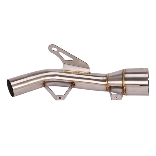 Compatible with Z900 2017-2022 Exhaust Escape Tube Eliminator Enhanced Elbow Middle Link Pipe Delete 1