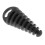 Universal Motorcycle Exhaust Pipe Silencer Motorbike Muffler Insert Black 3