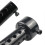 Black 60mm Motorcycle Exhaust Muffler Motorcycle Muffler Can Insert Baffle Muffler 2