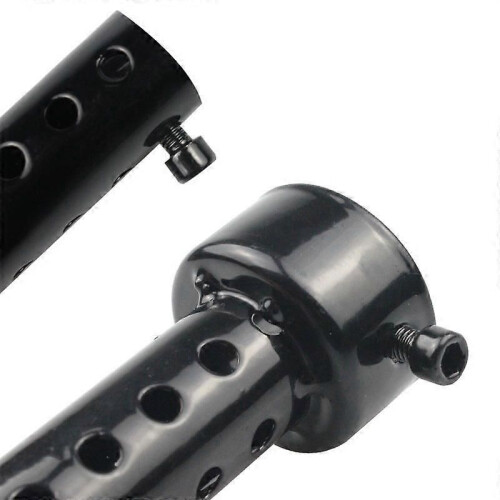 Black 60mm Motorcycle Exhaust Muffler Motorcycle Muffler Can Insert Baffle Muffler 1