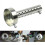 Black 60mm Motorcycle Exhaust Muffler Motorcycle Muffler Can Insert Baffle Muffler 3
