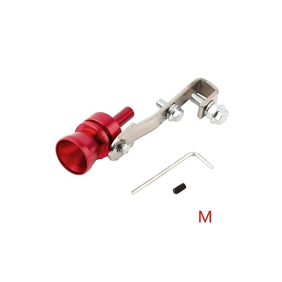 Sifflet Turbo Rouge Et Noir - Simulateur De Son Turbo Pour Voiture - Effet Sportif Puissant