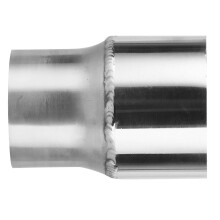 2.5 to 3 inch Exhaust Tip Reducer Adapter Aluminum Alloy Wear-resistant and Corrosion-resistant Universal