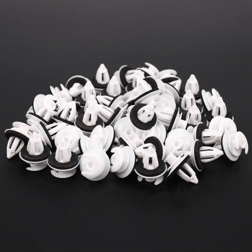 50Pcs Door Panel Clips With Seal Ring For BMW E34 E36 E38 E39 E46 X5 M3 M5 Z3 1