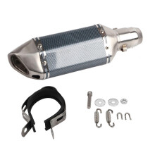 Pot d'échappement universel de 310 mm pour motos et scooters de route de 38 à 51 mm