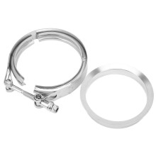 exhaust downpipe flange clamp 4in stainless steel for s400 s480 s463