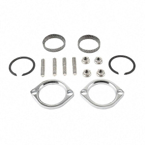 Harley Exhaust Flange Install Kit with Gaskets Nuts Washers for Motorcycles 2