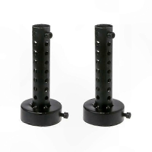 Universal 60mm Black Motorcycle Exhaust Silencer Baffle Db Killer Short Muffler Pair