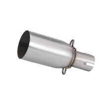 Einstellbare Schalldämpfer Schalldämpfer Universal Link Pipe Für Motorräder 51mm 40mm
