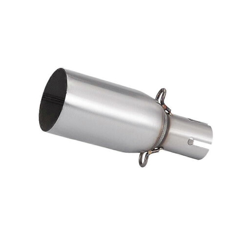 Adjustable Muffler Silencer Universal Link Pipe For Motorcycles 51mm 40mm