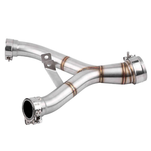 RVS middenpijpconnector voor Z1000 motorfiets 2011 tot 2018 uitlaatsysteemadapter 2