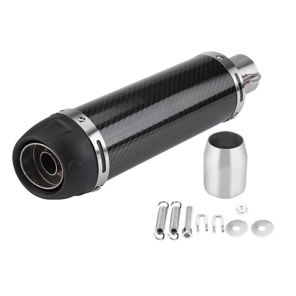 Carbon Fiber Exhaust Pipe for Motorcycle 51mm Universal Fit Muffler with DB Killer
