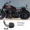 Motorcycle Modified Passenger Rear Backrest Kit for Harley Sportster S 2021- Edition 0709 5