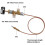 Firepit Gas Control Valve Set with Thermocouple  Knob for Heaters, Ovens, Grills 3