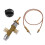 Firepit Gas Control Valve Set with Thermocouple  Knob for Heaters, Ovens, Grills 1