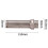 2x Universal Motorcycle Exhaust Muffler with DB Killer Silencer - Noise Eliminator Mesh for Improved 5