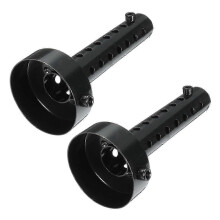 2X Motorrad Universal Auspuff Kann Schalldämpfer Schallwand DB Killer Schalldämpfer 60mm hwy