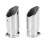 2pcs Exhaust Muffler Tip for Compatible Vehicles, Stainless Steel Chrome Tail Pipe Accessories 1