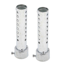 2Pcs Motorrad 35mm Auspuff Schalldämpfer Einsatz Schallwand Schalldämpfer Stahl