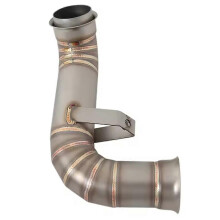 Motorfietsuitlaat Escape Moto Systems RVS middenstuk verbindingspijp demper slip-on, APK-gecertificeerd.