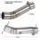 CBR500 CB500X CB500F Motorcycle Exhaust Middle Pipe Link Connect hwy 4