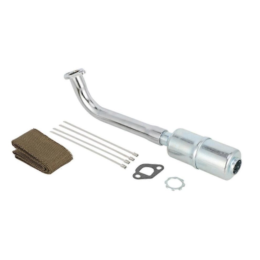 Mini Bike Exhaust Pipe Kit For 212 Ct200u Bt200x Ct200u-Ex 6.5Hp Baja Warrior Mb200 Gx160 9152359390996