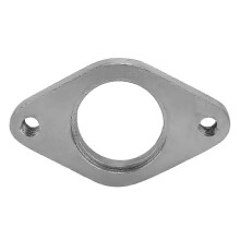 Exhaust Flange 38mm Stainless Steel 2 Bolt External Wastegate Flange Universal Fit for Cars Edition