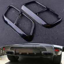 Black Exhaust Mufflers Cover for Land Rover Range Sport 2018-2019