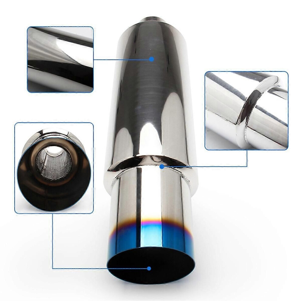 Car Racing Exhaust Pipe Muffler Stainless Steel Racing Modified