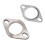 exhaust flange connection kit 2 bolts 2in for downpipe catback headers 4