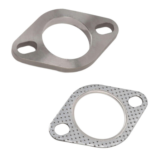 exhaust flange connection kit 2 bolts 2in for downpipe catback headers 2