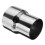 RVS uitlaatpijp connector adapter 3" naar 2.5" OD reducer 4