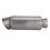 Motorcycle Oblique Universal 51mm Slip on Exhaust Rear Pipe Tailpipe (#3) 2