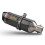 Carbon fiber style muffler for ATV, high temperature resistant slip-on 1