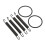 exhaust pipe springs kit for yfz350 banshee 1987-2006 4
