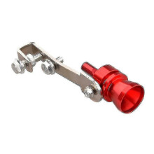 Universal Car Turbo Sound Whistle Exhaust Pipe Muffler - 31mm Red