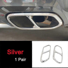 Volvo XC60 accessories rear dual exhaust muffler decorative cover 2017 2018 2019 2020 ~ 15833