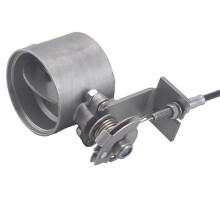 Universal Motorcycle Modified 2Inch/50mm Exhaust Pipe Valve Exhaust Pipe Muffler Parts